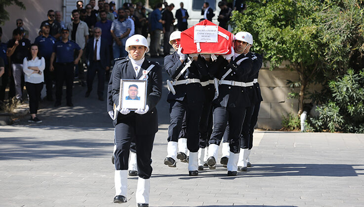 Kalp krizinden ölen Şanlıurfa Emniyet Müdür Yardımcısı memleketinde defnedildi