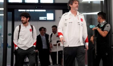 A Milli Futbol Takımı, yurda döndü