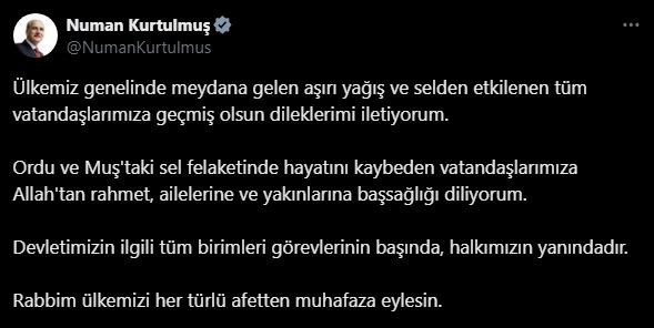 TBMM Başkanı Kurtulmuş: Halkımızın yanındayız