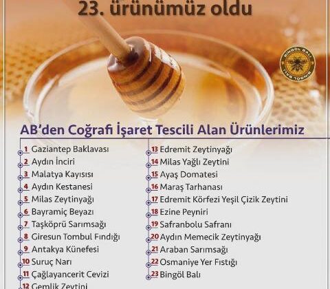 TOBB Başkanı Hisarcıklıoğlu: “Bingöl balı, AB coğrafi işaretli ilk balımız oldu”