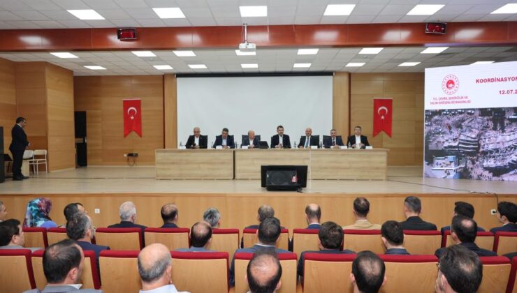 Bakan Kurum: Deprem bölgesinde tasarruf yok