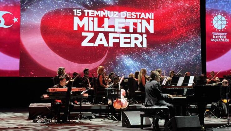 İletişim Başkanlığından “15 Temmuz Destanı Milletin Zaferi Fahir Atakoğlu Konseri”
