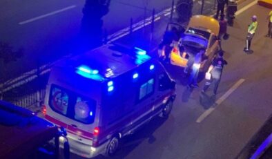 Elazığ’da çarpışan araçlar: 1 yaralı