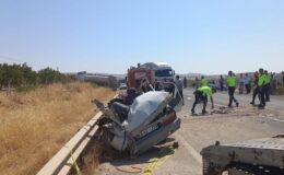 Birecik’te feci kaza: 1 ölü