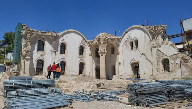 Adıyaman Ulu Cami’de restorasyon başladı