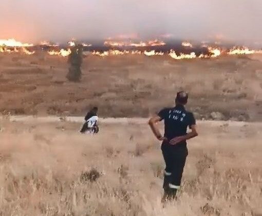 Adıyaman’da yaşlı kadın alevlerden kurtarıldı