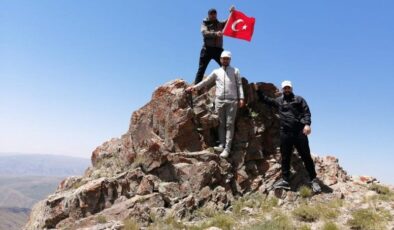 Ağrı’da kösedağ zirvesine özel tırmanış
