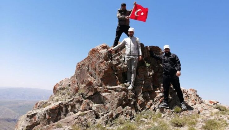 Ağrı’da kösedağ zirvesine özel tırmanış
