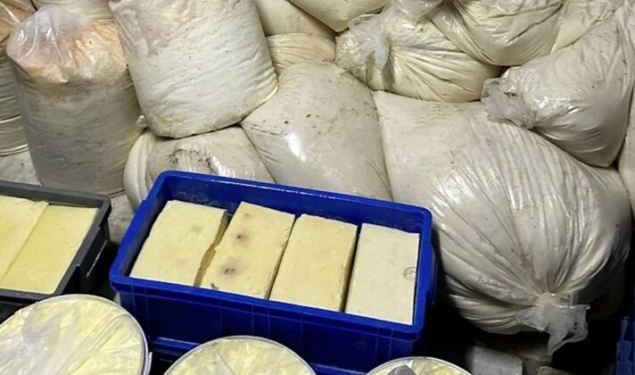 Şanlıurfa’da 8 ton bozuk peynir ve yumurta ele geçirildi