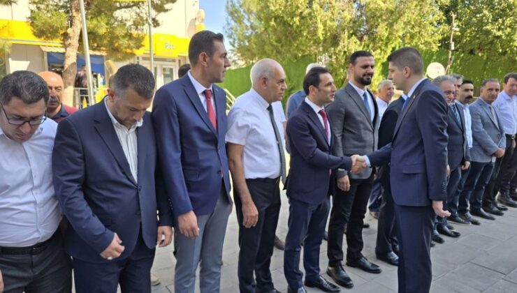 Çınar Kaymakamı Erdoğan Görevine Başladı