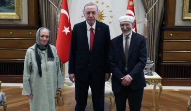 Cumhurbaşkanı Erdoğan , Faslı filozof Abdurrahman’ı ağırladı