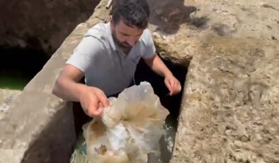 Diyarbakır’da su deposu kasıtlı tıkandı