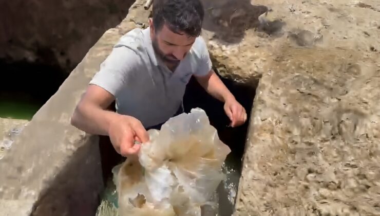 Diyarbakır’da su deposu kasıtlı tıkandı