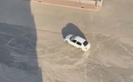 Drift atan sürücünün ehliyeti alındı