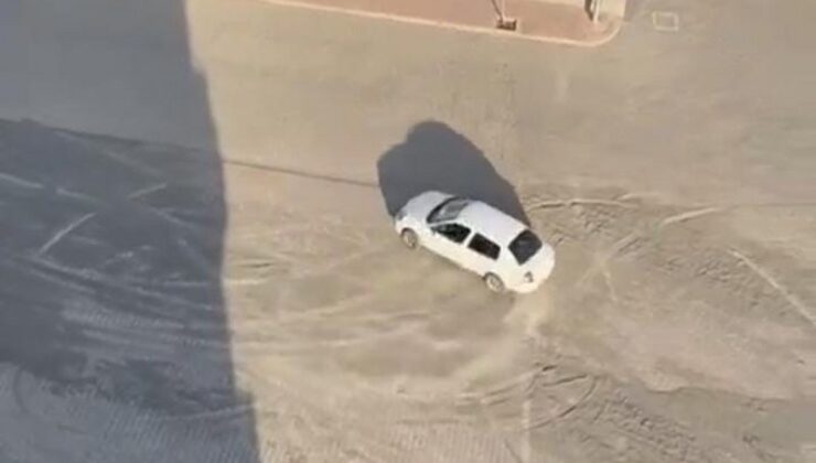 Drift atan sürücünün ehliyeti alındı