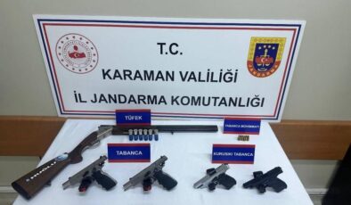 Düğün silahla ateş açan 5 kişi yakalandı