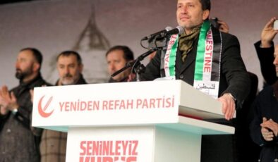 YRP lideri Erbakan’dan İsmail Haniye’nin oğluna taziye telefonu
