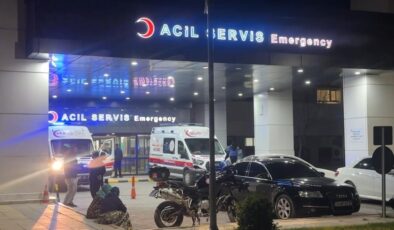 Elazığ’da otomobil şarampole uçtu