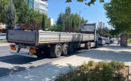 Elazığ’da tır ile otomobil çarpıştı: 1 yaralı