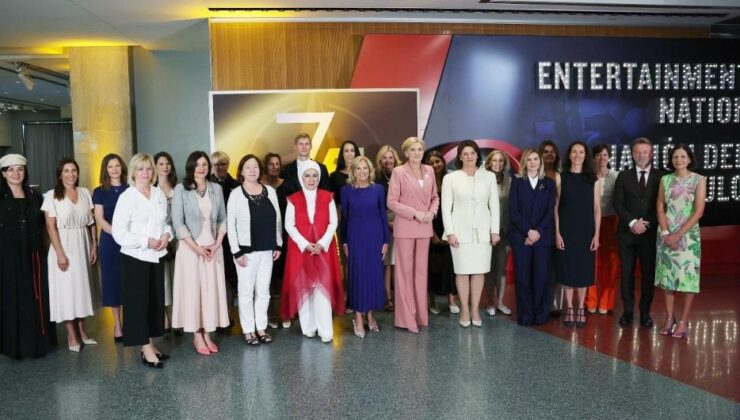 Emine Erdoğan, Jill Biden’ın ev sahipliğindeki resepsiyona katıldı