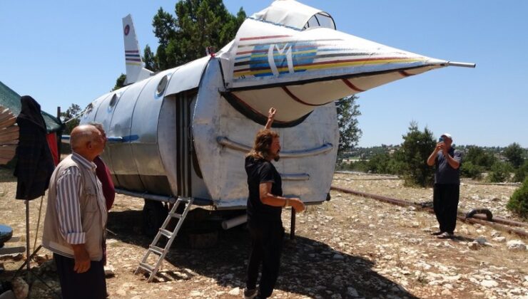 F-16’dan esinlenilen uçak ev