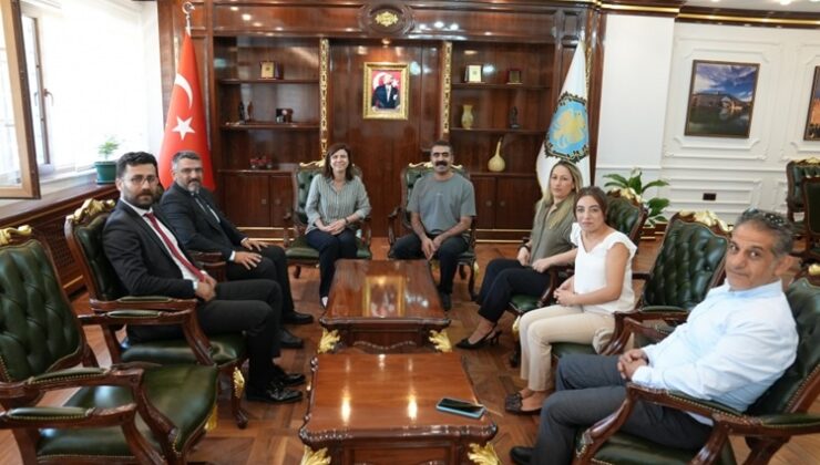 Eş Başkanlar, GGC heyetini ağırladı