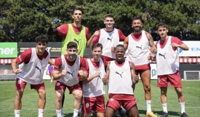 Galatasaray Florya’da tempoyu artırdı