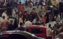 Husumetli grupların kavgasında ortalık savaş alanı