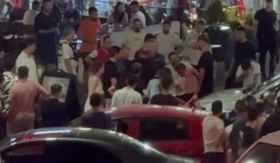 Husumetli grupların kavgasında ortalık savaş alanı