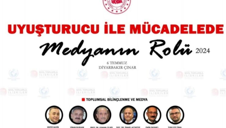Çınar ilçesinde uyuşturucu ile mücadele organizasyonu