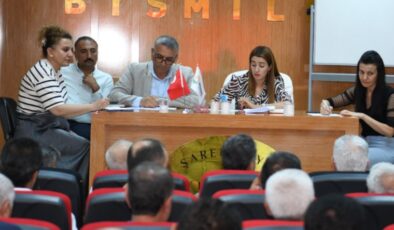Bismil Belediyesi muhtarlarla bir araya geldi