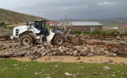 Iğdır’da köyler sel suları altında