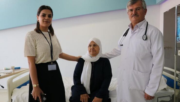 Kuzey Irak’tan gelen hasta yeni yöntemle iyileşti