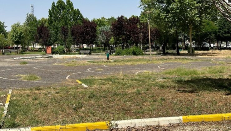 Diyarbakır’da Medya Parkı bakımsızlık içinde