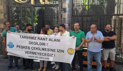 Diyarbakır’daki tarihi PTT binasının kafeye çevrileceği iddialarına tepki