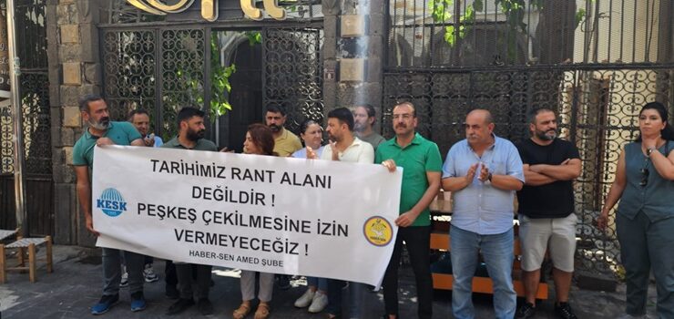 Diyarbakır’daki tarihi PTT binasının kafeye çevrileceği iddialarına tepki