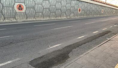 Haberimiz üzerine yoldaki bozukluk giderildi
