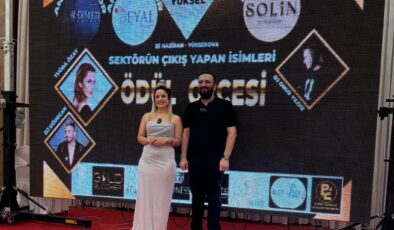 Yüksekova’da düzenlenen törende Diyarbakır Firmasına ödül
