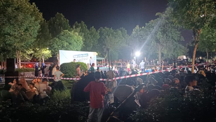Diyarbakır’da park etkinliği Koşuyolu Parkı’nda gerçekleştirildi