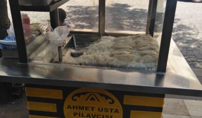 Tarihi Sur’da seyyar arabayla ‘Pilav Üstü Tavuk’ keyfi