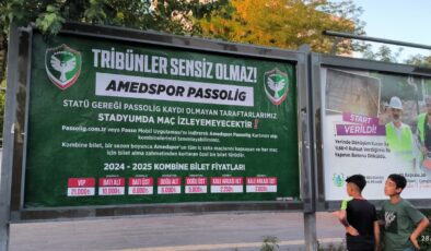 Amedspor’dan Taraftarlarına Bilboardlı Çağrı: “Tribünler Sensiz Olmaz!”