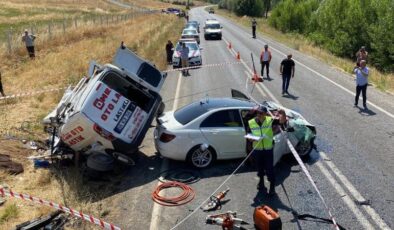 Yozgat’ta feci kaza: 3 ölü, 1 yaral