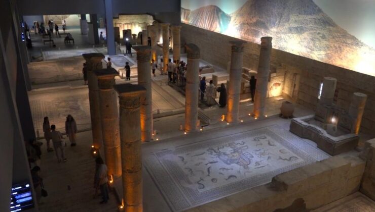 Zeugma Mozaik Müzesi’ne rekor ziyaretçi akını