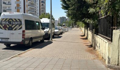 Diyarbakır’da Ahmede Hani Caddesi’nde erişilebilirlik sorunu