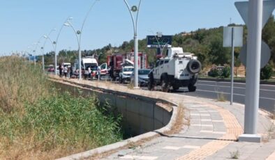 Fakülte köprüsünde Ambulans Alev aldı
