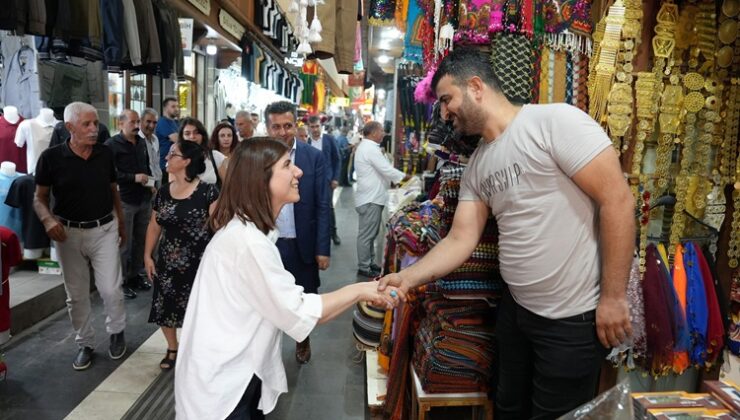 Belediye Başkanları Çarşîya Şewitî esnafını ziyaret etti