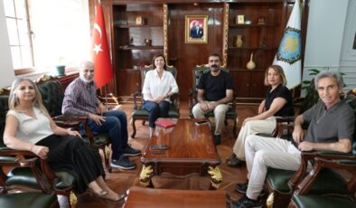 Mezopotamya Vakfı ve DİTAM’dan DBB’ye ziyaret