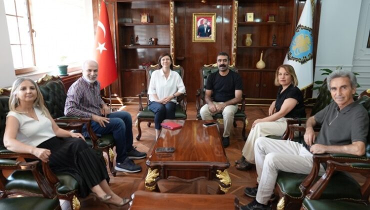 Mezopotamya Vakfı ve DİTAM’dan DBB’ye ziyaret