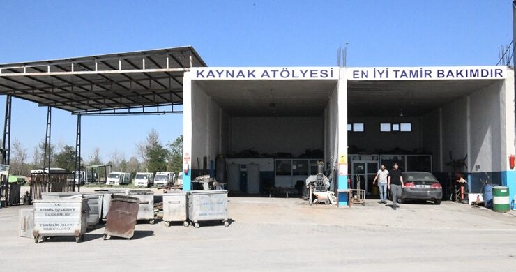 Bismil’de Fen İşleri Şantiyesi genişletildi