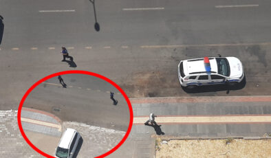Nevroz Caddesi’nde bir araçtan başka bir araca silahlı saldırı: Şans eseri yaralanan olmadı